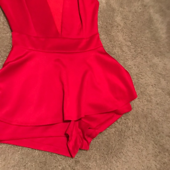 Red Romper - Picture 2 of 5